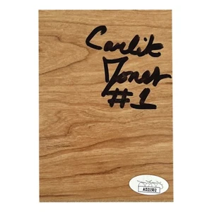 Carlik Jones #1 signed Floor Board COA JSA Denver Nuggets handsigniert - Bild 1 von 2