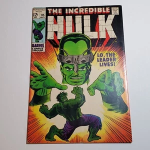 Marvel Comics The Incredible Hulk #115 VG Key Issue Cover by Herb Trimpe - Picture 1 of 6