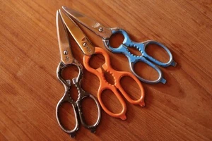 TRUE VINTAGE 3x friodur Zwilling Vielzweckschere Universalschere Schere 70s 20cm - Picture 1 of 8