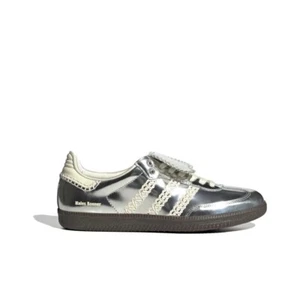 M US 6/ W US7  - adidas Samba x Wales Bonner Low Silver Metallic - Picture 1 of 4