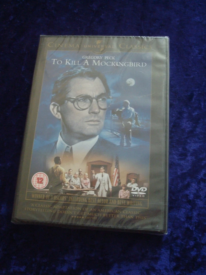 DVD TO KILL A MOCKINGBIRD GREGORY PECK MARY BADHAM DRAMA UK R2 - Image 1 of 1