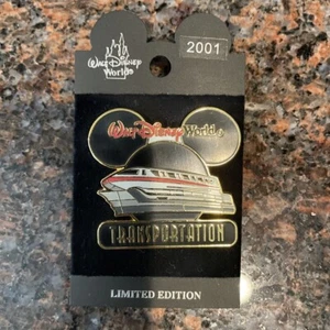 ANTIGUO LE Walt Disney World pin Magic Kingdom Transportation Series monorraíl rojo - Imagen 1 de 3