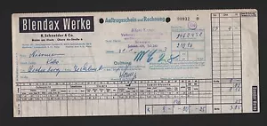 MAINZ, Rechnung 1963, Blendax Werke R. Schneider & Co. - Bild 1 von 1