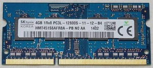 NotebookRAM 4GB DDR3L SO-DIMM 1600MHz - Afbeelding 1 van 1