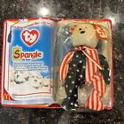 Ty Beanie Baby McDonald's Spangle The Bear In Box 2000 International Bears Rare