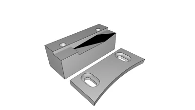 Wärmebetthalterung für Kossel Mini 3D Drucker - 15x15 Extrusionskompatibel - Bild 1 von 3