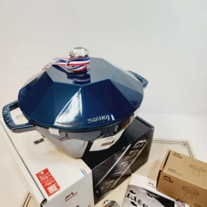 Staub Diamond Cocotte 22cm La Mer limitiert selten mit Box [NEU] - Bild 1 von 9