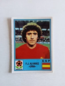 FIGURINA EUROPA 80 PANINI ESPANA URIA n 182 CON VELINA - Imagen 1 de 2