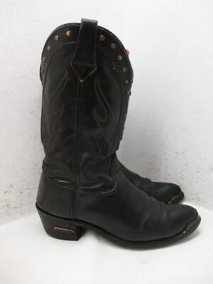 Harley Davidson Black Leather Boots Style 98425-96VW Womens Size 9.5 M - Image 1 of 4