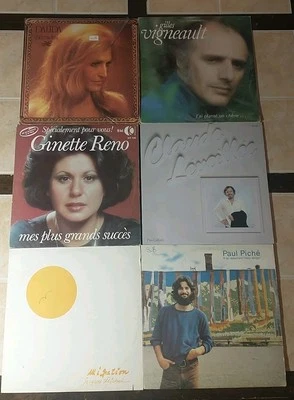 Lot of 6 vinyls records - titles in description - Pop / Chanson - Image 1 of 4