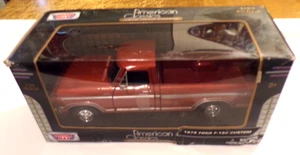 LOOK MOTOR MAX 1979 FORD F-150 CUSTOM TRUCK SCALA 1/24 PRESSOFUSO NUOVO CON SCATOLA - Foto 1 di 5