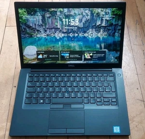 Dell Latitude 7490 Laptop, 14" Core i5 8th Gen, 8GB RAM, 256GB SSD, Windows 11 - Picture 1 of 9