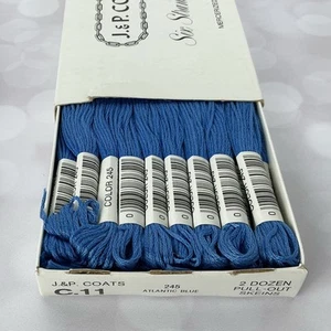 J&P Coats Embroidery Floss Deadstock Boxes - Choose Color - Picture 1 of 57