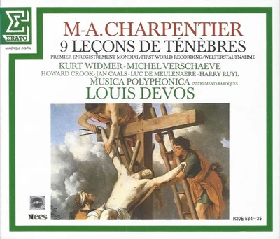 Charpentier: 9 Leçons de Ténèbres - Musica Polyphonica / Devos (2 CDs, Import) - Imagem 1 de 2