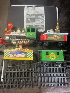 Christmas Train 1990 Melody By Echo Plays 3 Melodies Sound Lights Music tested - Picture 1 of 20