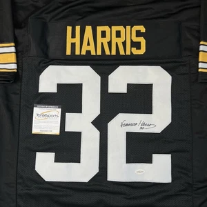 Franco Harris Signed Autographed Steelers #32 Jersey COA Holo - Picture 1 of 6