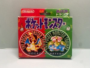 Pokemon playing cards Red and Green Original Pocket Monsters Game Boy Nintendo - Picture 1 of 16