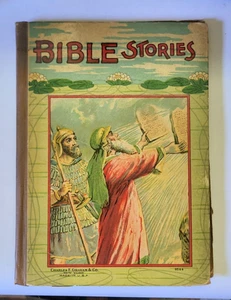Bible Stories - Charles E. Graham & Co. Illustrated c. New York Children - Picture 1 of 11