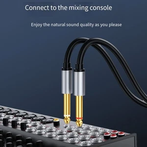 Aluminum Alloy 3 5mm to Stereo 6 5mm TRS Cable for Enhanced Audio Quality - Bild 1 von 9