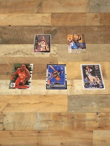 Vince Carter NBA Basketball Card Lotto di 5 Upper Deck, Panini, Donruss, Fleer - Foto 1 di 11