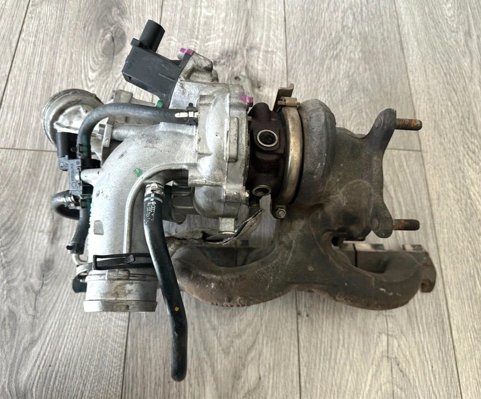 Audi Q3 2013 2014 2015 2016 2017 turbocompresor, 06J145713 k, original OEM Foto 1 de 4