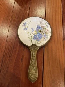 Maiglöckchen viktorianischer Handspiegel - Bild 1 von 12