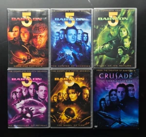 Babylon 5: Complete Series Seasons 1-5 + Crusade (DVD Lot) *Please Read - Picture 1 of 3