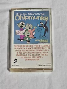 lets all sing with the chipmunks CASSETTE 1984 - Picture 1 of 1