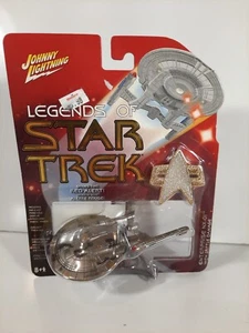 Johnny White Lightning Legends Star Trek 2 Enterprise NX 01 Battle Damage - Picture 1 of 3