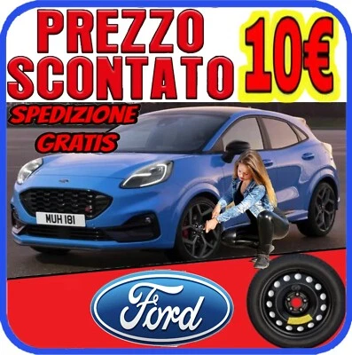 Ruotino Di Scorta Per La Ford Puma Con Misura Da 16 5Fori Kit Ruota Gomma Nuovo - Imagen 1 de 4
