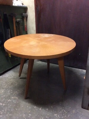 Table Guéridon Vintage 1960 Pieds Compas  - Photo 1/4