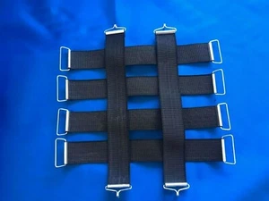 KIT 6 STÜCK GURTE ELASTISCHE BÄNDER NACH MASS SITZ FIAT PANDA 1987-2003 - Bild 1 von 3