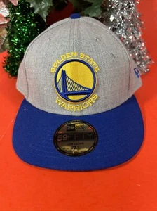 Golden State Warriors NBA New Era 59Fifty Fitted 7-1/2 Low Crown Hat/Cap NEW - Picture 1 of 6