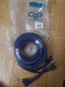 C2G/Cables to Go 29168 - 25ft Velocity. RCA Audio Interconnect - Picture 1 of 4