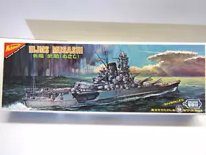 Nichimo 30cm Series HIJMS Musashi Japanese Battleship Model Kit #U-301 Motorized - Bild 1 von 9