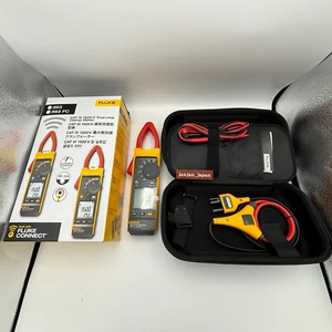 Fluke 393 FC Solar Clamp Meter, Digital, Clamp On, 1.3"Jaw Cap Brand New - Picture 1 of 19