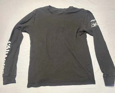 Tavik Black Shirt Men’s Small Long Sleeve Paradise California Beach Culture - Image 1 of 4