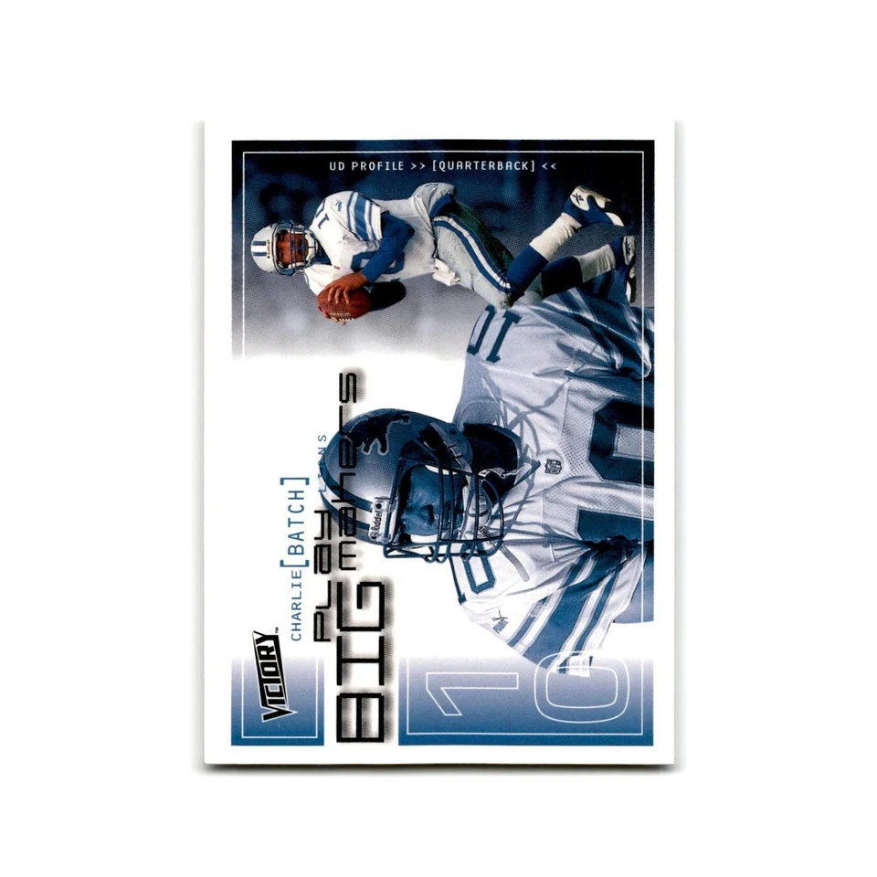 Charlie Batch 2000 Upper Deck Victory #258 Football Card NM - Image 1 of 3