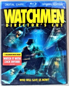 Watchmen (Blu-ray, 2009, Directors Cut) with Lenticular Slipcover - Picture 1 of 2