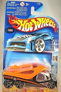 2003 Hot Wheels #186 Work Crewsers 9/10 CABBIN' FEVER Black/Orange w/Chrome PR5s - Picture 1 of 7