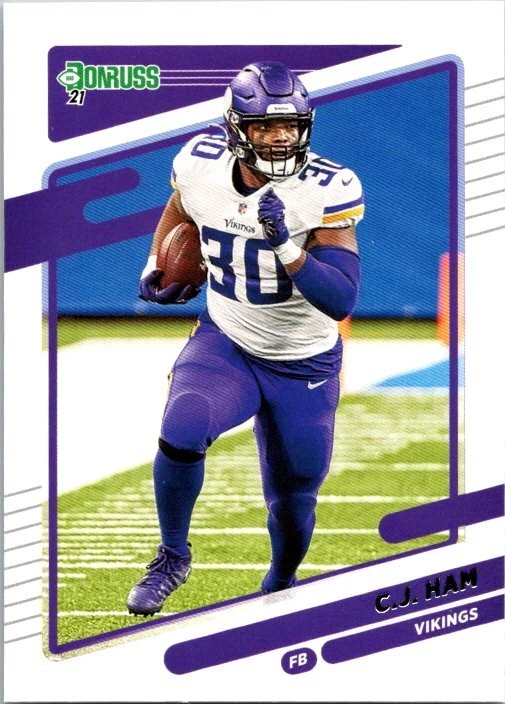 2021 Donruss #130 C.J. Ham - Image 1 of 1
