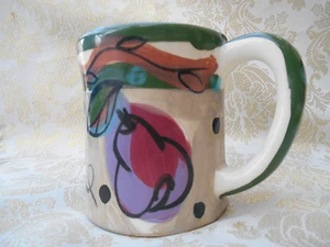 Kelly Jo Kuchar Pottery New Mexico Hand Painted Signed Mug - Picture 1 of 6