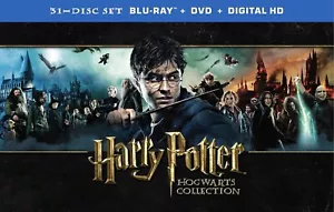 Harry Potter =Hogwarts Collection= Fantasy&Abenteuer (Blu-ray & DVD) 31-DISC - Foto 1 di 2