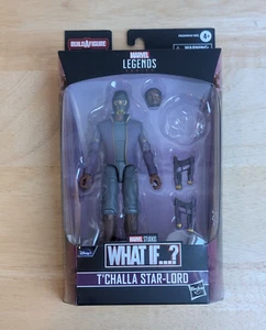 MARVEL LEGENDS ¿Y SI...? T'CHALLA STAR-LORD THE WATCHER SIN PARTE BAF - Imagen 1 de 2