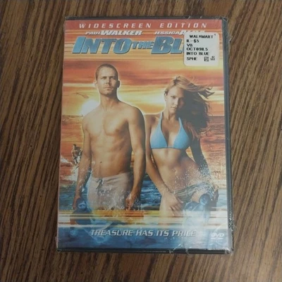 Into the Blue Paul Walker Widescreen Edition DVD New - Image 1 of 2