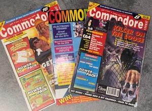 Commodore International Retro Computing Magazines May 1991, Feb 1990, Jan 1992 - Picture 1 of 23