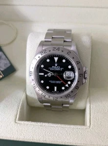 Rolex Explorer II 16570 40mm Black Dial Automatic GMT Watch - Picture 1 of 15