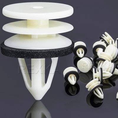 Rexka 20件装门装饰面板固定夹11519031兼容通用雪佛兰 — 第 1/4 张图片