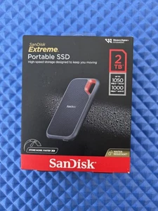 Disque dur externe cache SanDisk Extreme Portable SSD 2 To 1050 Mo - Photo 1/11