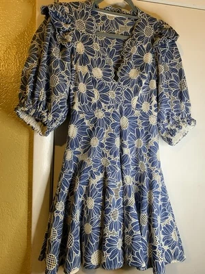 Vestido Sandro Paris Manga Globo Talla 4 Foto 1 de 4